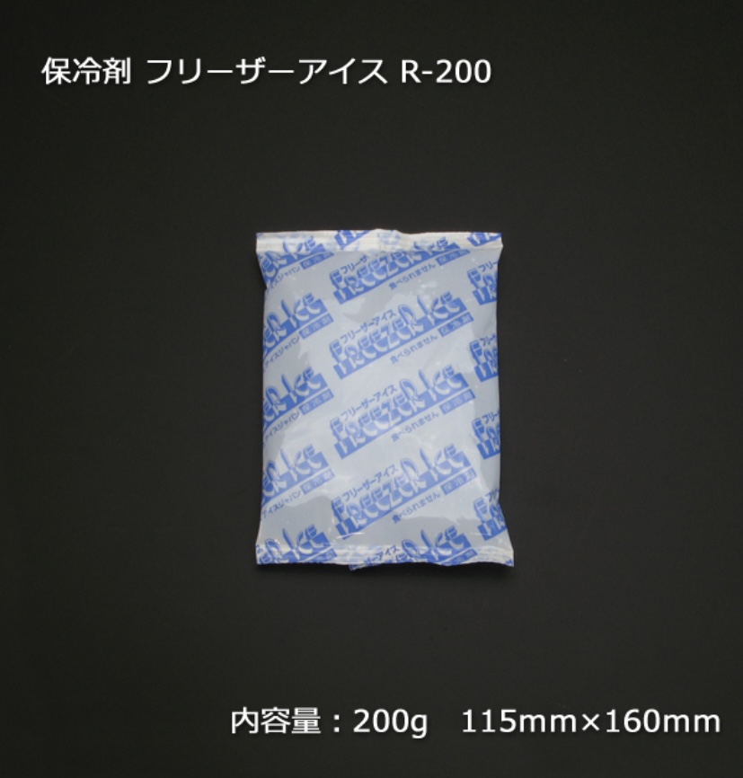 アイスジャパン フリーザーアイス 保冷剤 R-200 115×160 レギュラーサイズ 鮮度保持 保冷剤