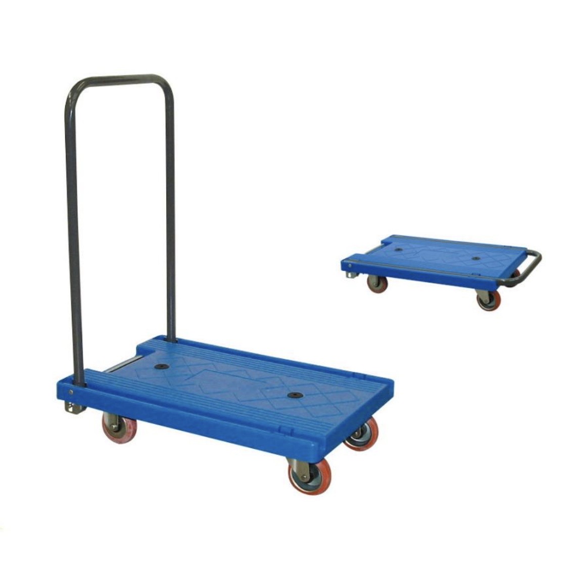 石川製作所　アイケーキャリー（樹脂製ミニ台車）P-ミニDX  物流資材　台車