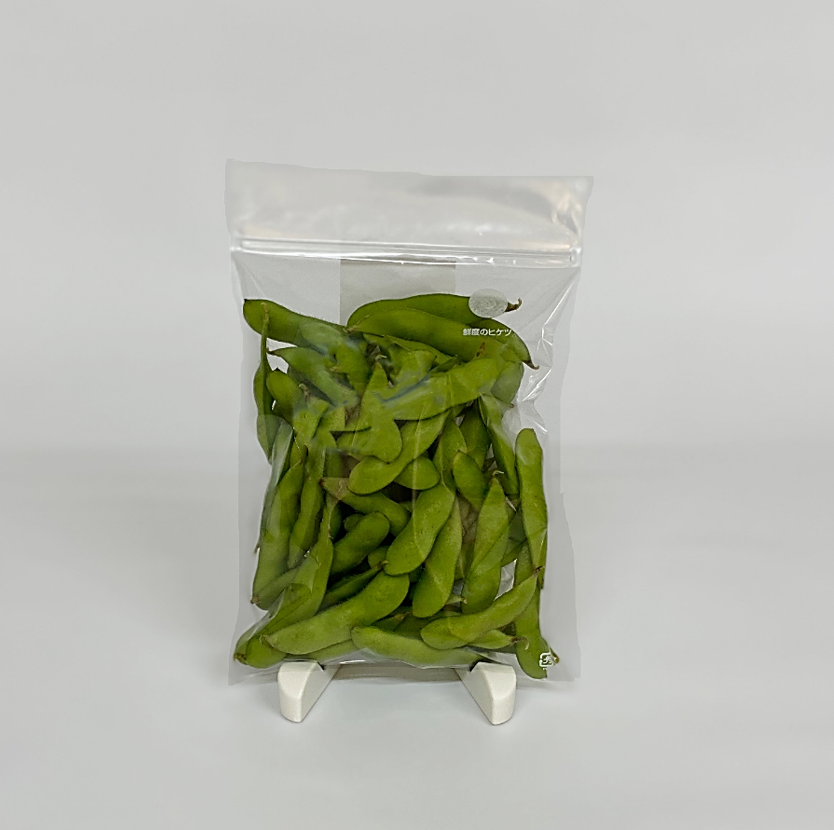 ベルグリーンワイズ オーラパック枝豆規格品(チャック)  #40 150×190+30 袋 青果物 印刷 平袋