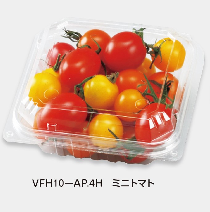 エフピコチューパ フードパック VFH10-AP.4H 105×104×43(32/11) フードパック ミニトマト