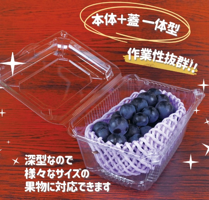 エフピコチューパ 果実ボックス 大 (100) 180×131×100 フードパック その他