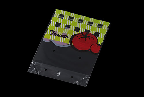 エフピコチューパ チャック付スタンド袋 トマト 小  150×190(20/170)+GZ30 袋 青果物 印刷 スタンド袋