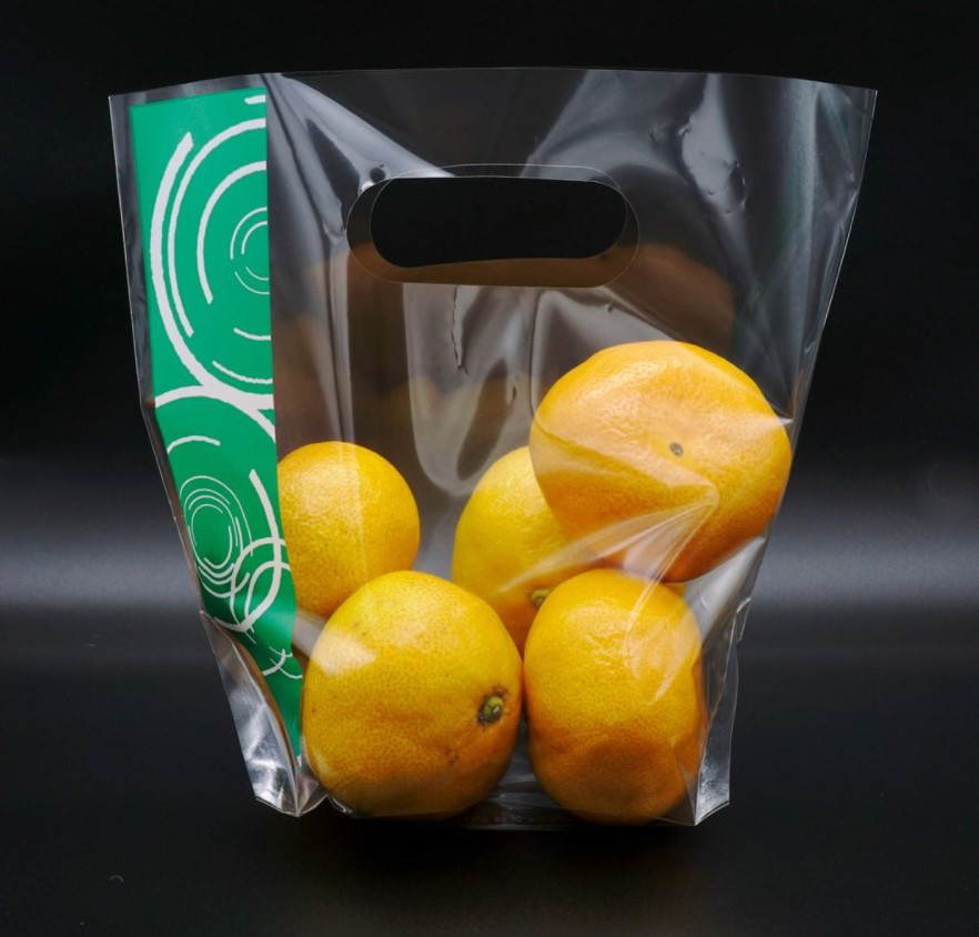 エフピコチューパ サンバッグ B2018 Lilly(リリィ) グリーン 200×180+50 袋 青果物 印刷 スタンド袋