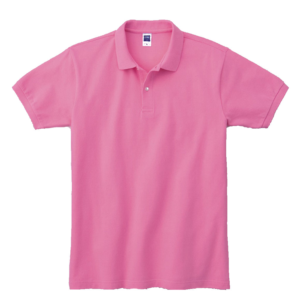 トムス コットンポロシャツ（6.8oz）212-MCP 181コーラルピンク ウェア・グッズ ポロシャツ