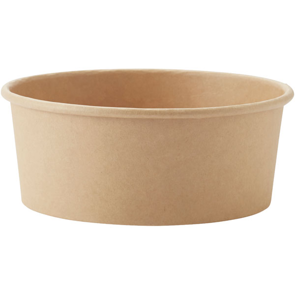 シモジマ　HEIKO 未晒フードカップ 浅750ml クラフト 浅型 口径150×底径128×高60mm カップ 丸カップ 本体