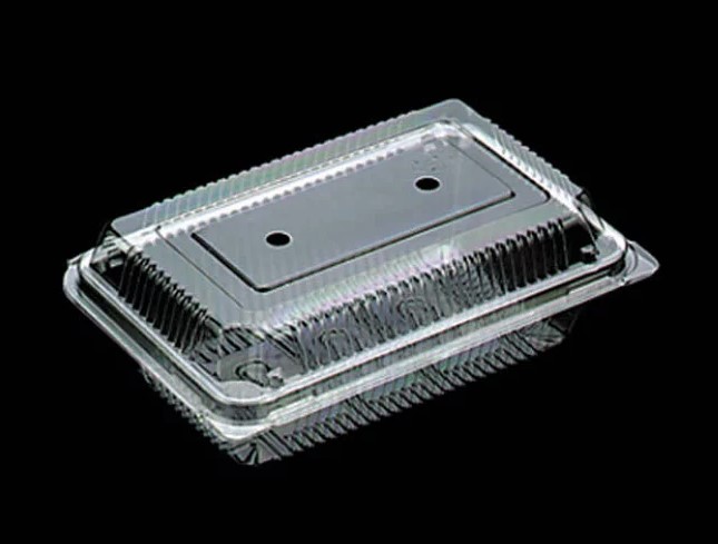 デンカポリマー  フードパック OP-612R 穴有  透明 173×114×41/17（58） フードパック トマト