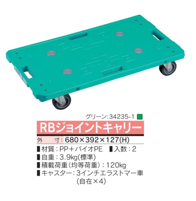 RBジョイントキャリー 物流資材 台車 | 野菜・フルーツパッケージと