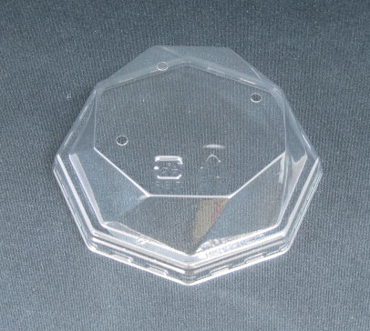 リスパック　クリーンカップ MK95-OC 深　穴3H 95×95×32 蓋  カップ 角カップ 蓋