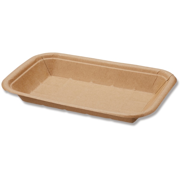 シモジマ　HEIKO 食品容器 クラフトフードトレー R14-20 205×140×高25mm トレー 紙トレー