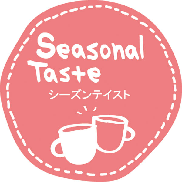 テイスティシール　Seasonal Taste シーズンテイスト1　28φ 桃白 シール・ラベル 食品 加工食品 その他