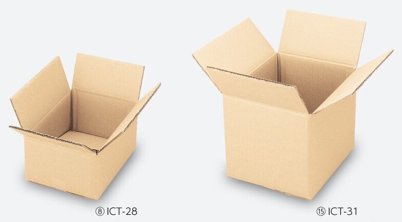 ヤマニパッケージ ICT-34 A式無地ダンボール箱 444×312×188 箱 フルーツ