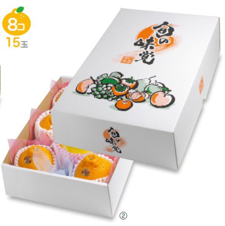 ヤマニパッケージ 四季の果実 中B 旬の味覚 ギフト箱 L-2268 265×365×110 箱 フルーツ