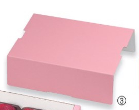 ヤマニパッケージ L-2078P イチゴ２Pサービス箱 ピンク 【フタ】 258×175×77 箱 フルーツ